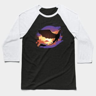 Night Fury (How to Train Your Dragon) Baseball T-Shirt